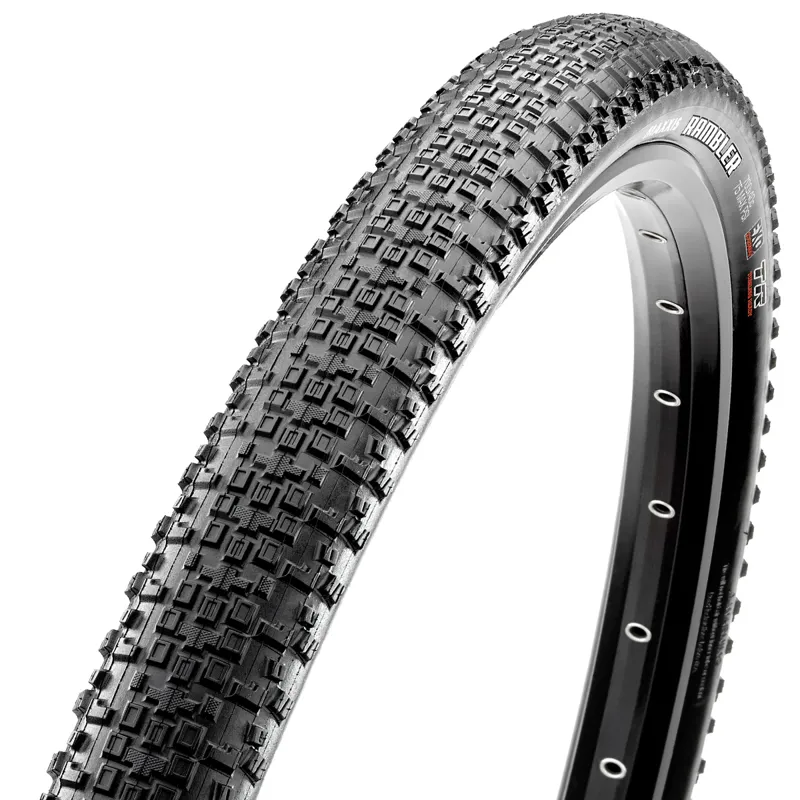 Maxxis Rambler 700c Gravel Tyre Folding 60tpi Silk Shield Tubeless Ready in Black